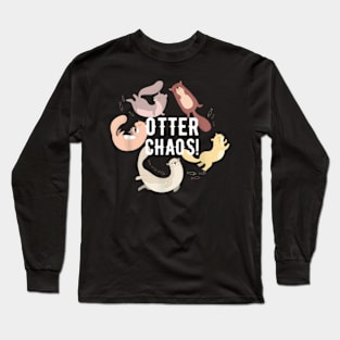 Otter Chaos Long Sleeve T-Shirt